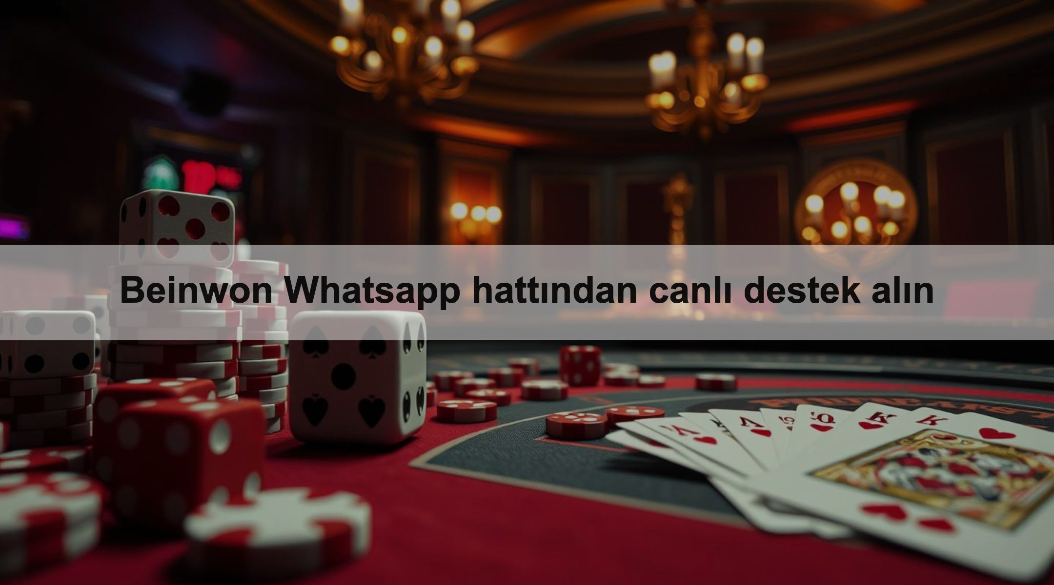 Beinwon Whatsapp hattından canlı destek alın